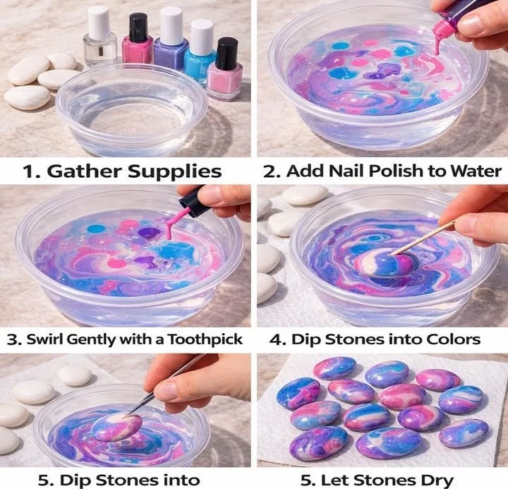 Worry Stones in 5 Minutes