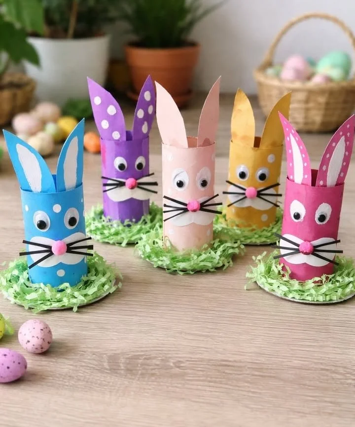 Adorable DIY Easter Bunny Cups