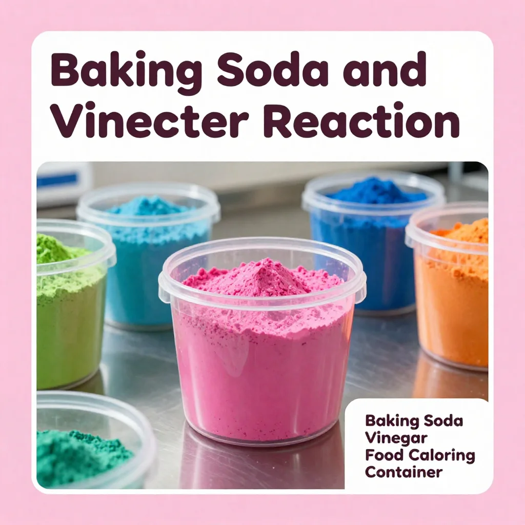 Baking Soda and Vinegar Reaction