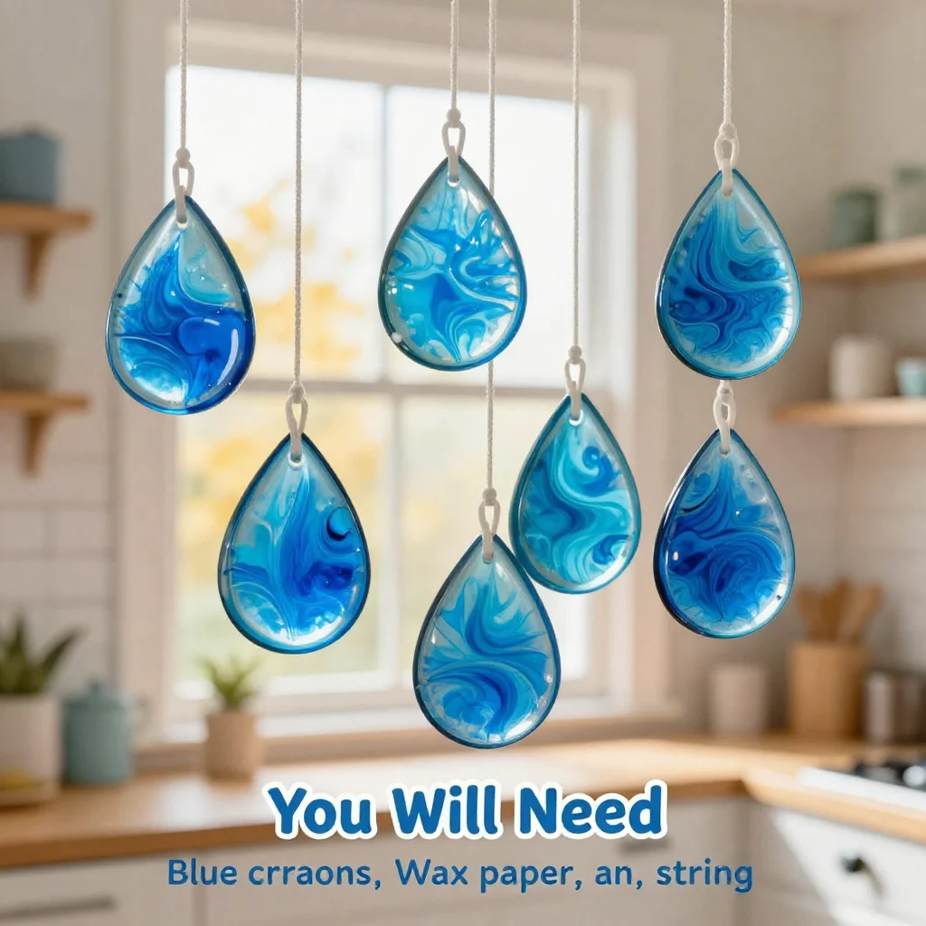Blue Suncatchers