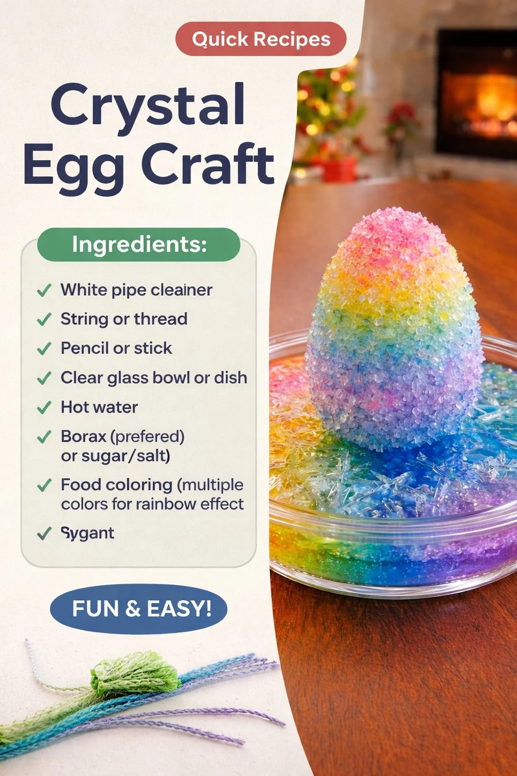 Crystal Egg Craft