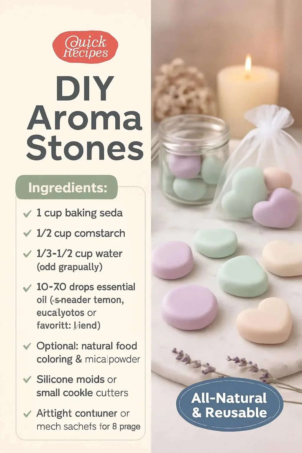 DIY Aroma Stones