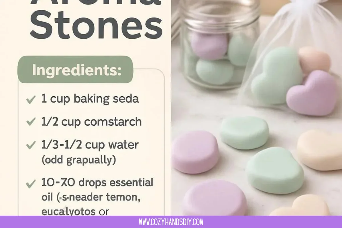 DIY Aroma Stones