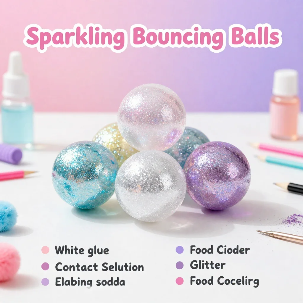 Sparkling Bouncing Balls
