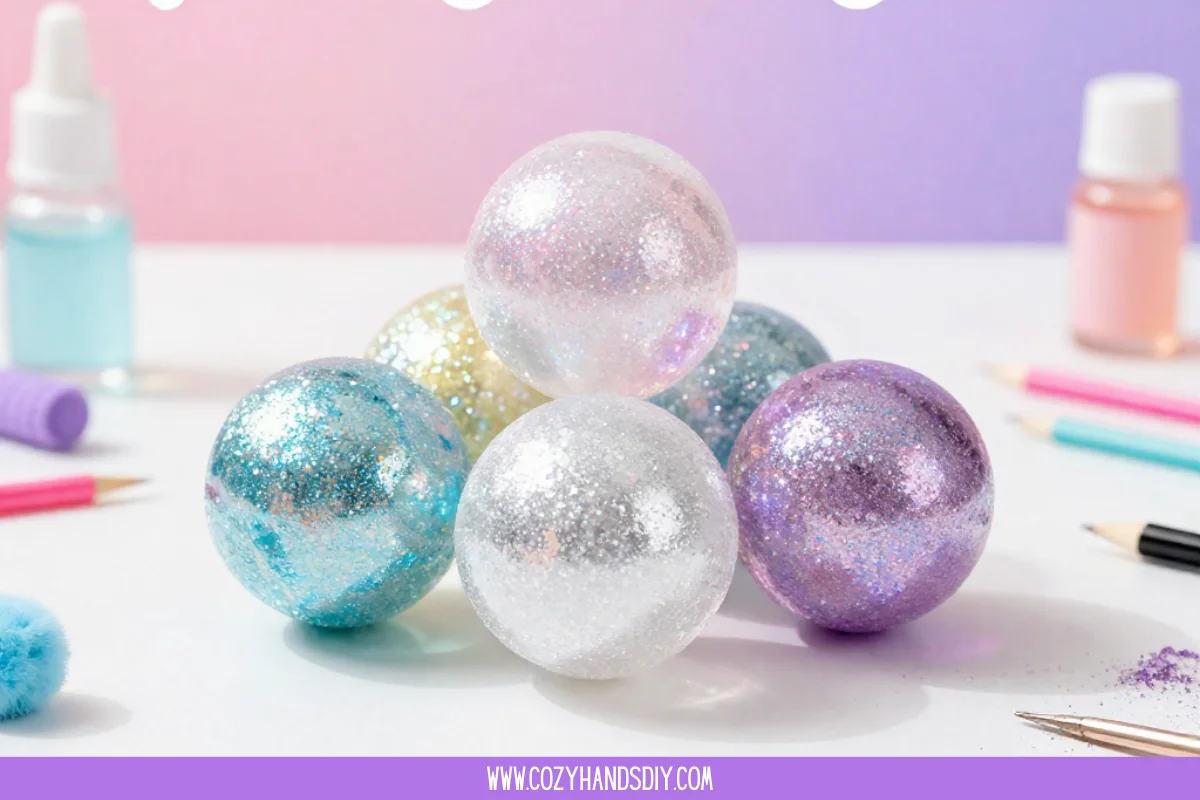 Sparkling Bouncing Balls