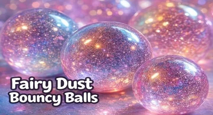 Sparkly Bouncing Balls