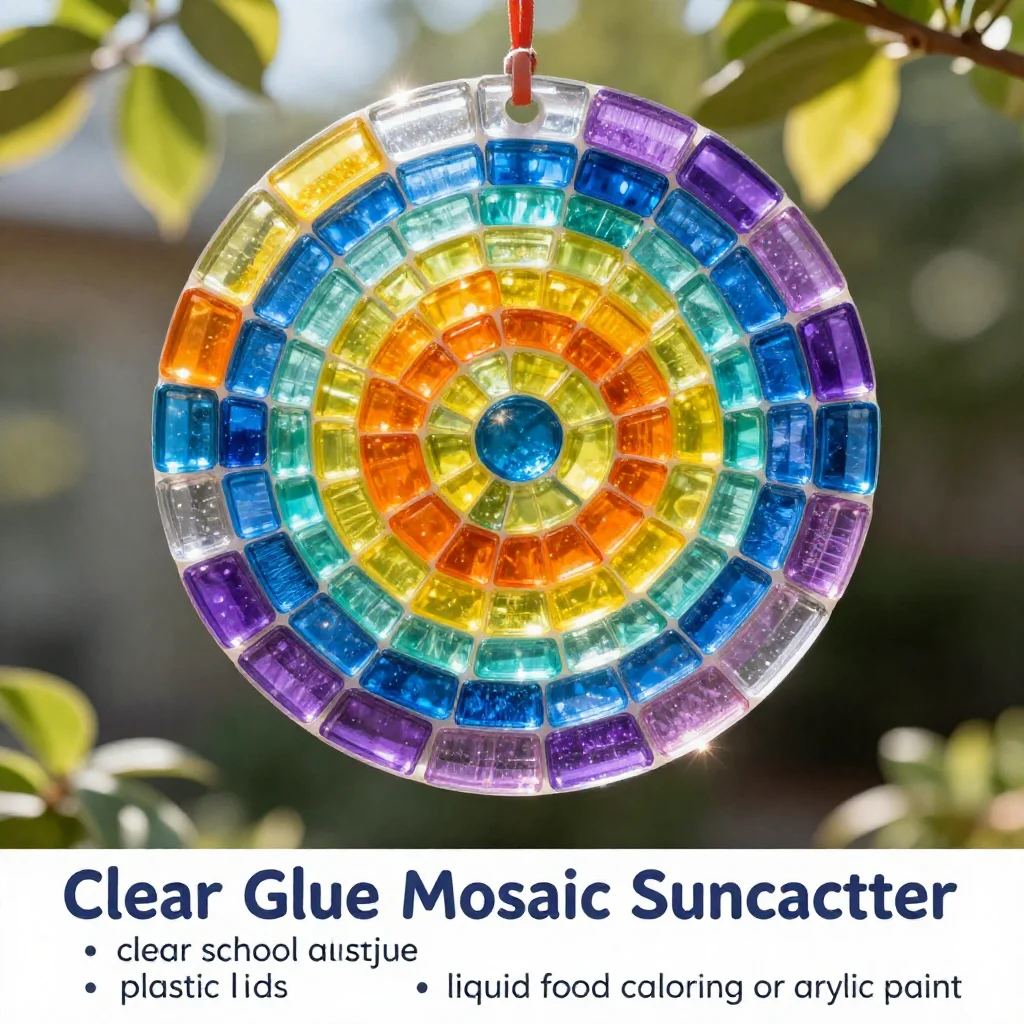 Glue Stained Glass Recipe 5 This glue turns into stained glass… wait for sunlight 😍