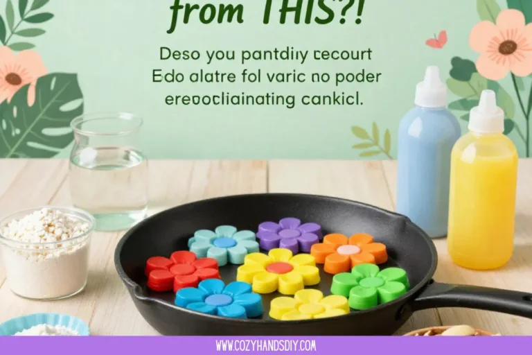 DIY homemade plastic made from everyday ingredients