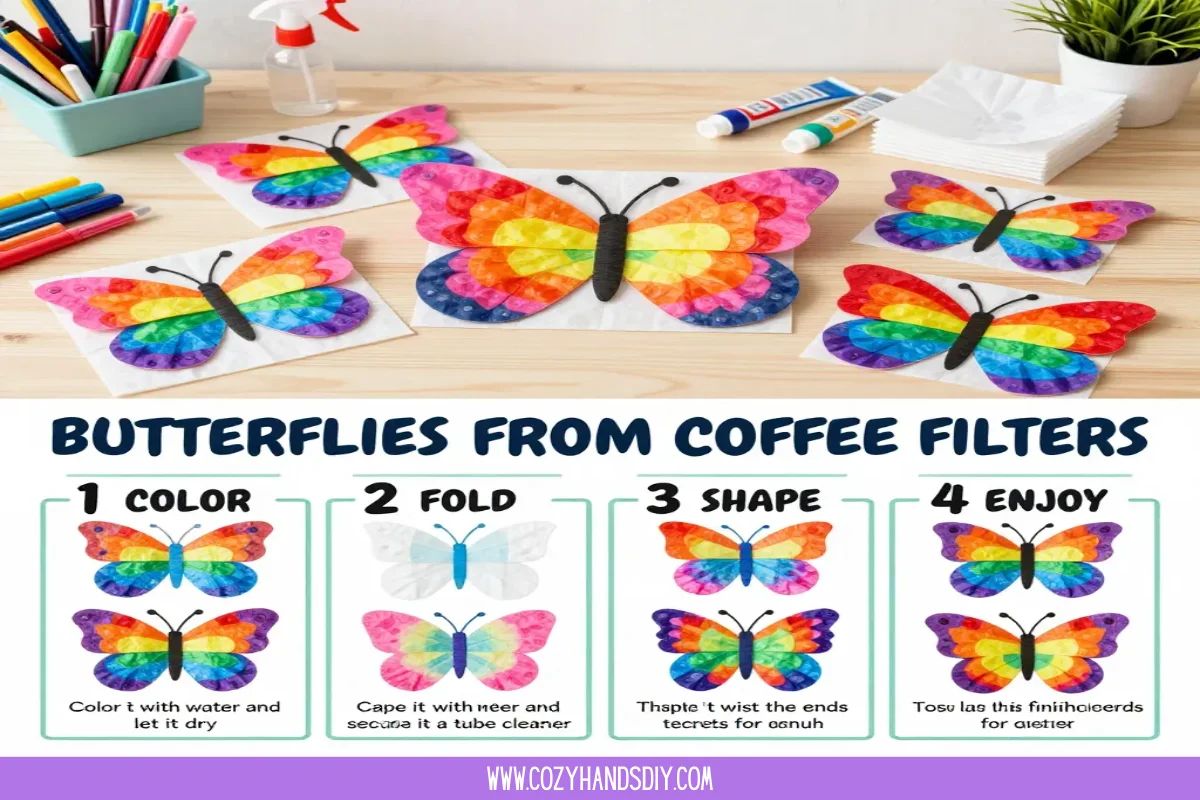 Bright Butterfly Craft Becomes Calming Keepsake