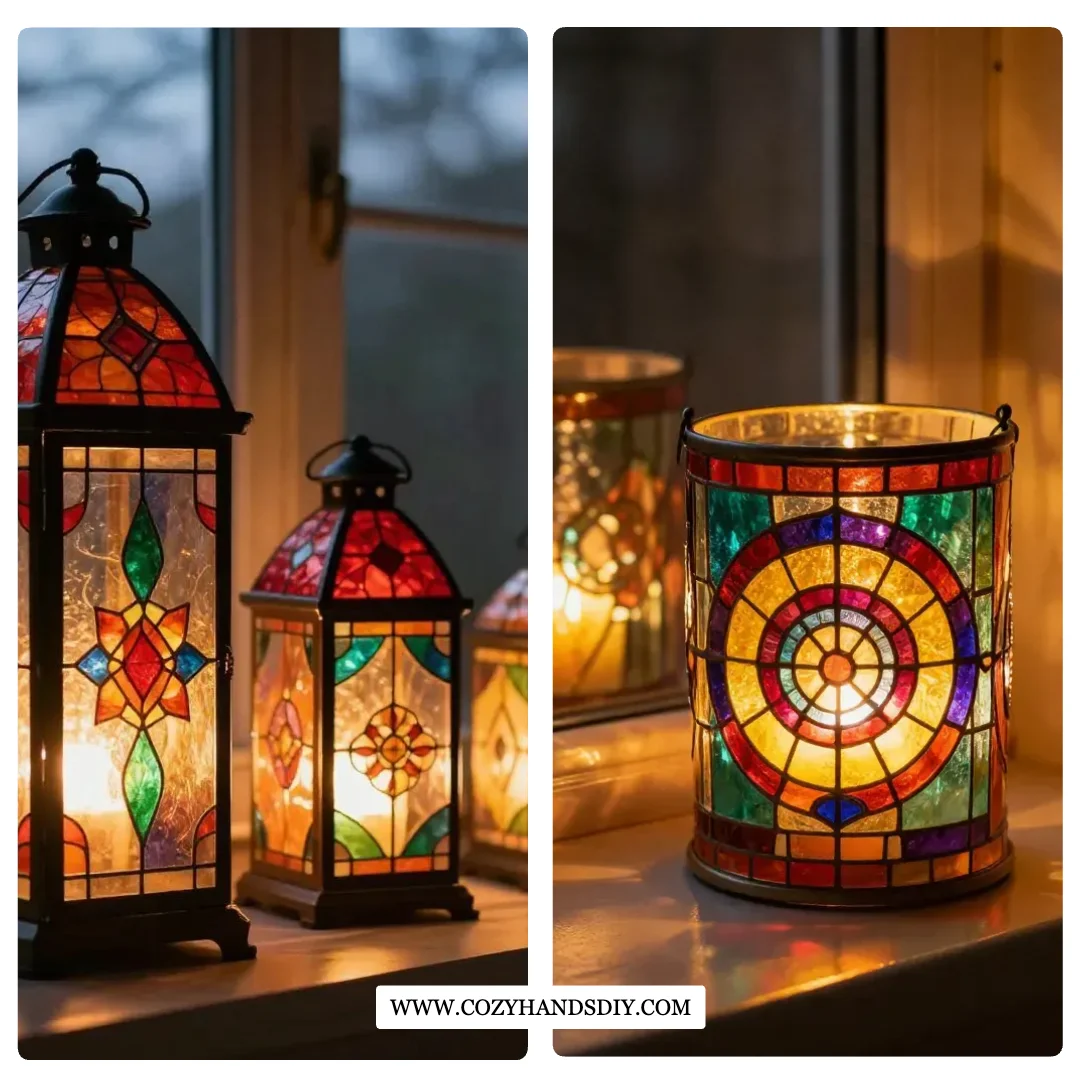 Brighten Your Home with a Stained Glass Lantern