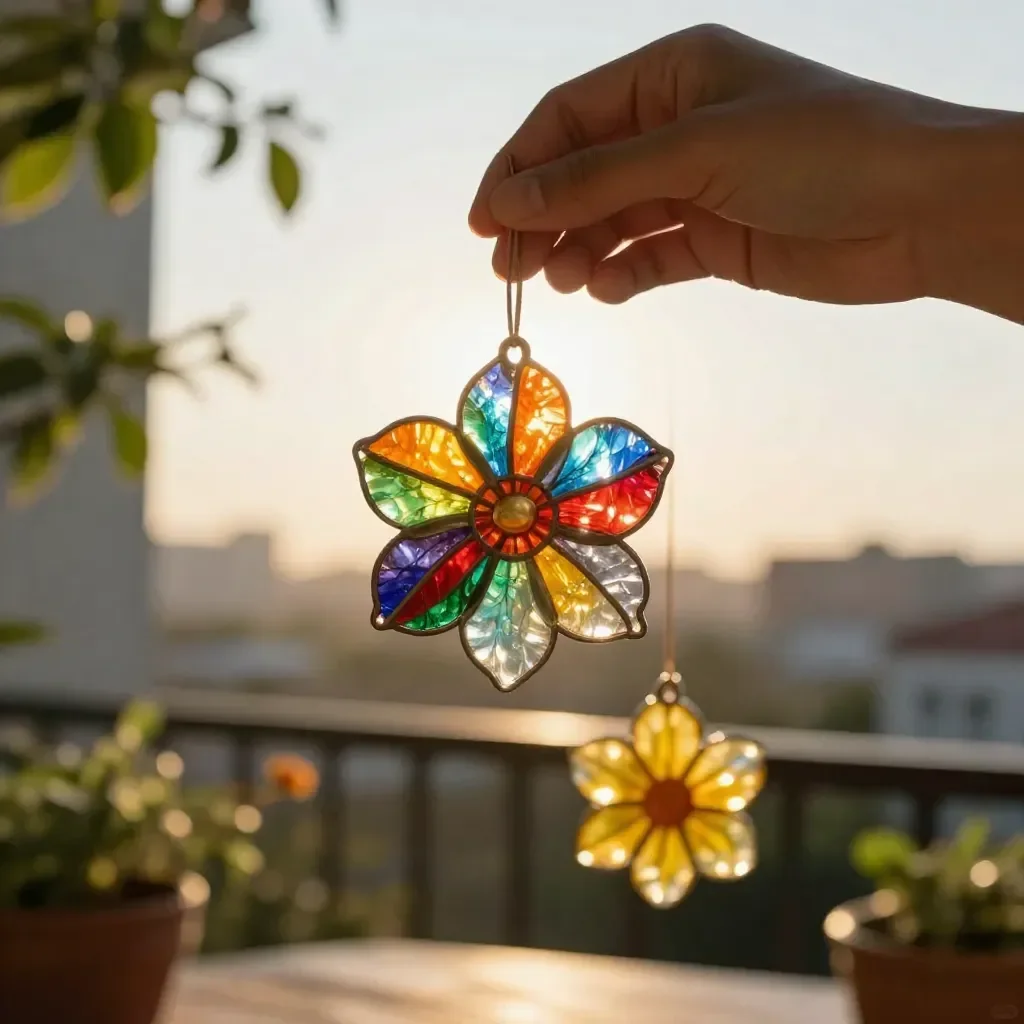 Broken crayons turned into glowing rainbow flowers 5 Broken crayons turned into glowing rainbow flowers 🖍️☀️ This is the prettiest way to recycle old art supplies.