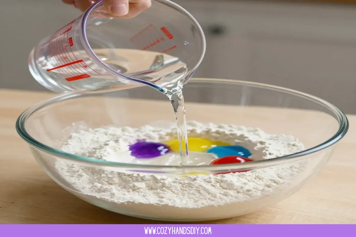 Cheesy DIY Handprint Dough Keepsakes Cozy