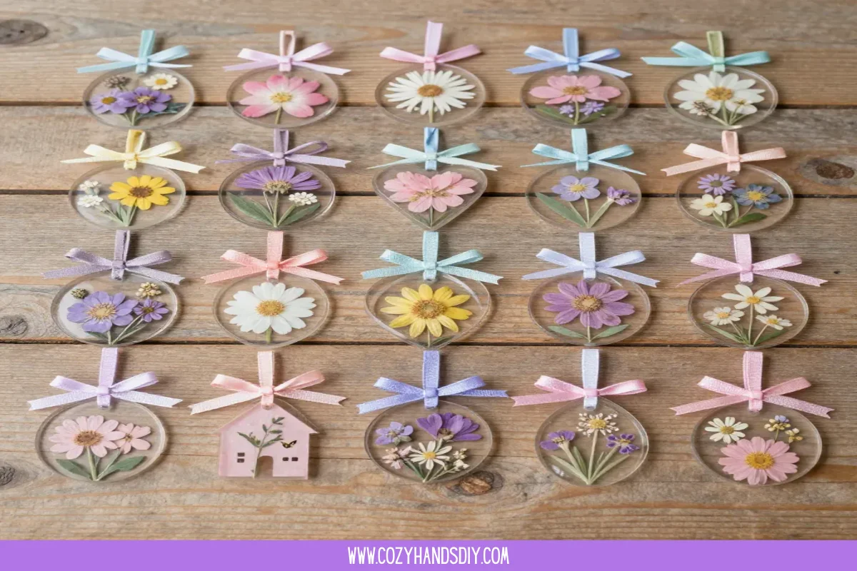 Clear Glue Flower Ornaments Transforming Comfort