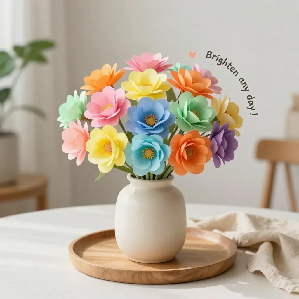 Coffee Filter Tie-Dye Flowers