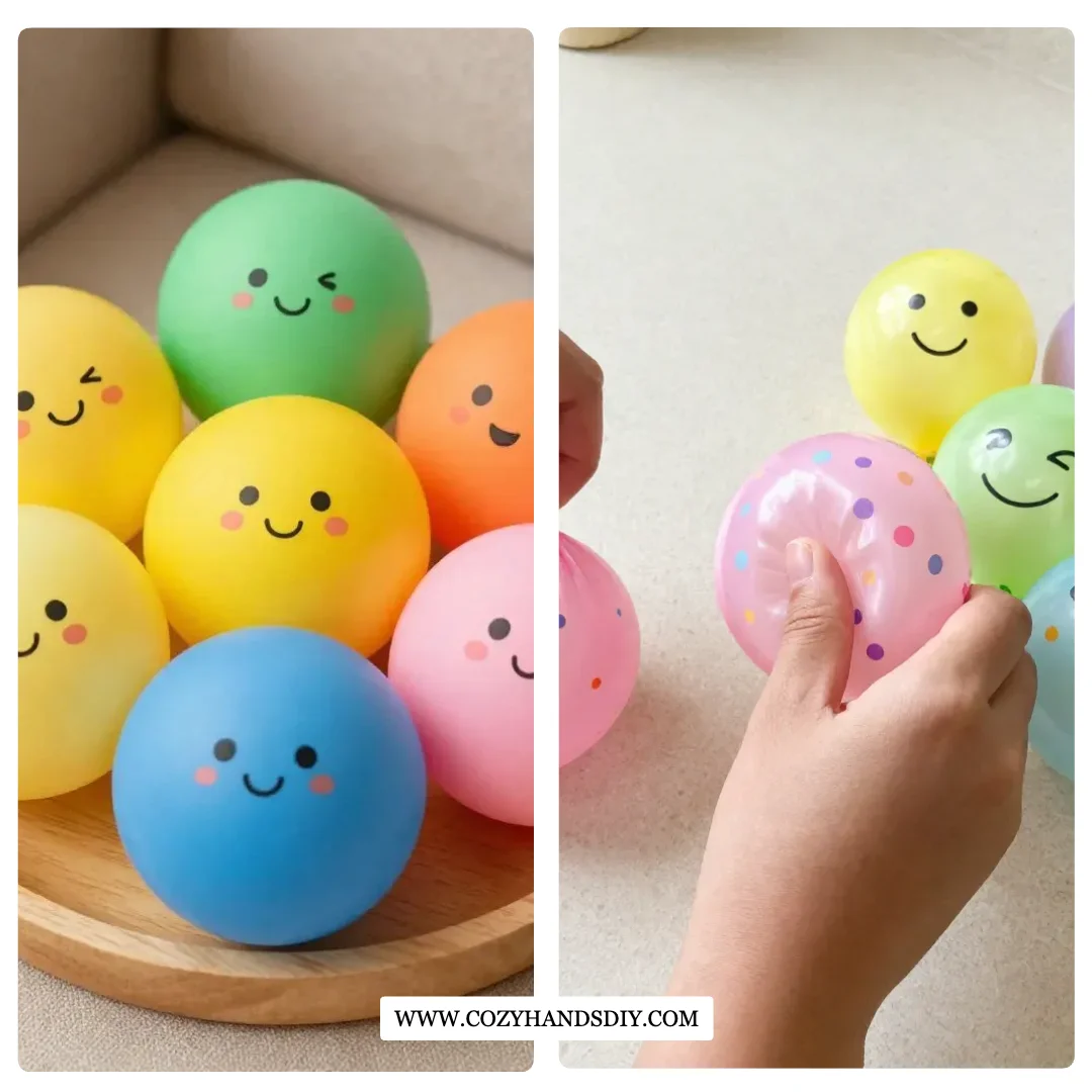 Cotton Ball Water Bead Squishies