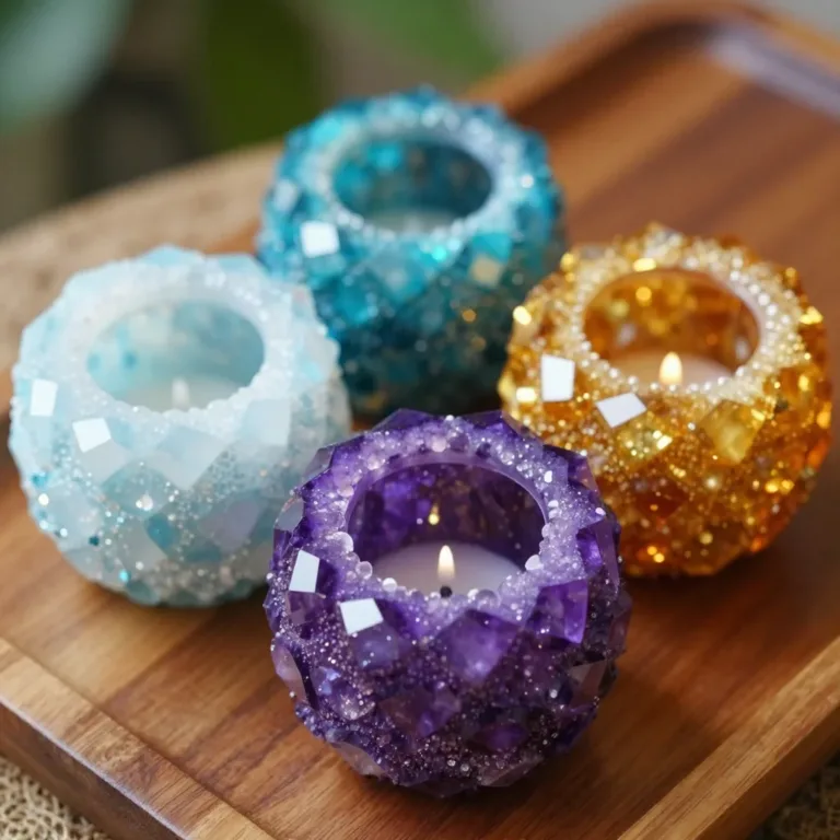 Decorative Crystal Geode Eggs for a cozy home ambiance