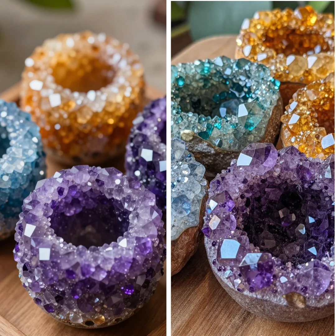 Crystal Geode Eggs Grow Into Calm