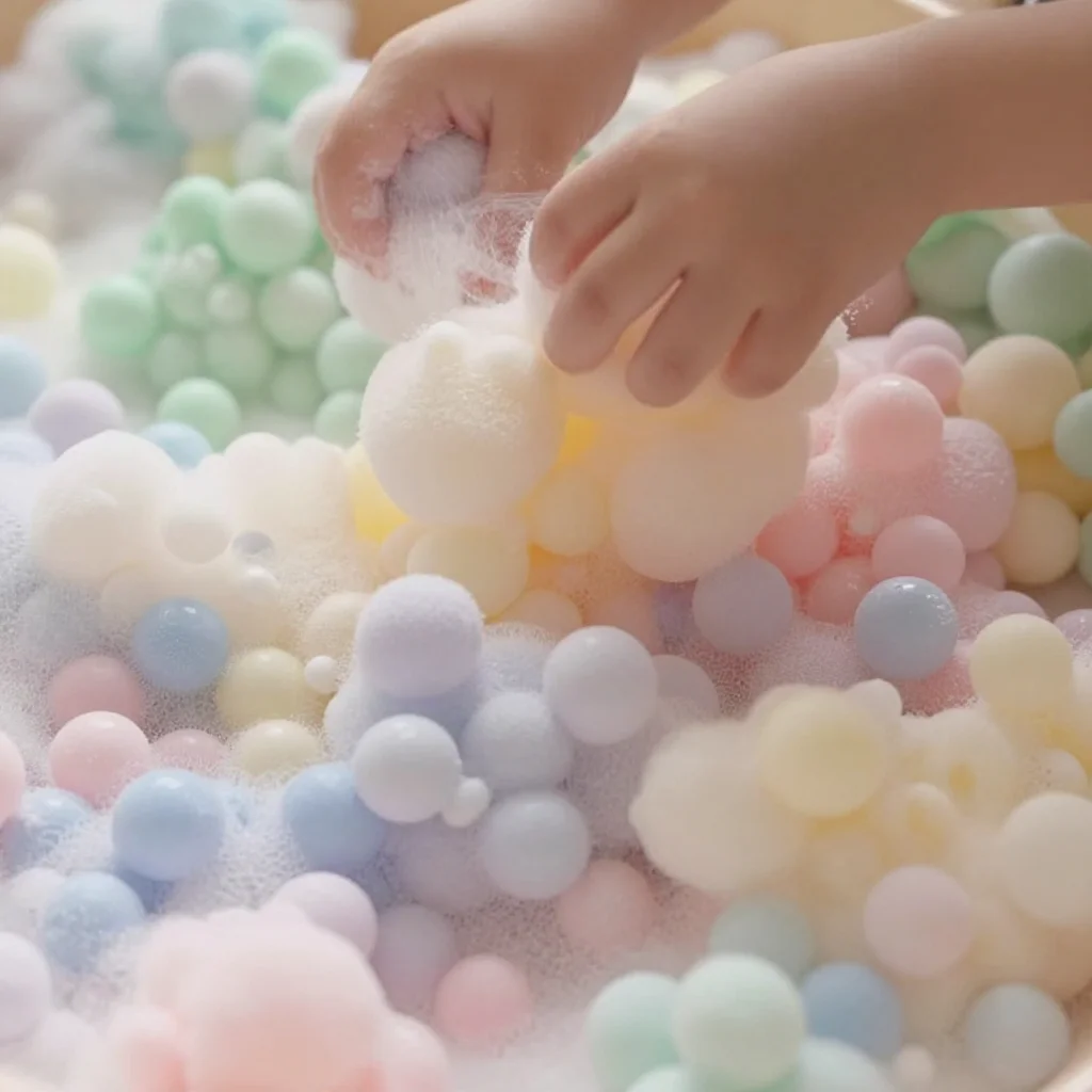DIY Colorful Foam