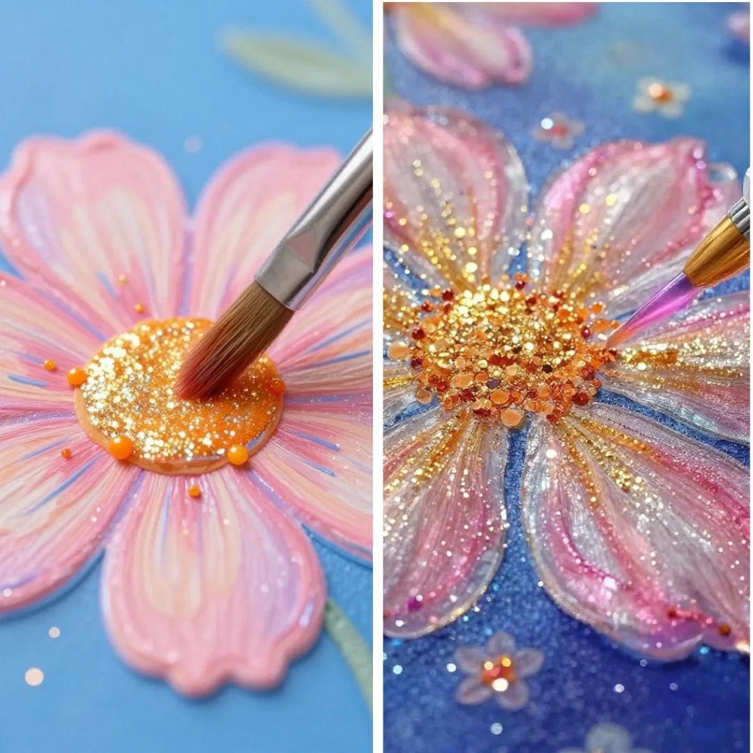 DIY Flowers Salt Painting for Kids?