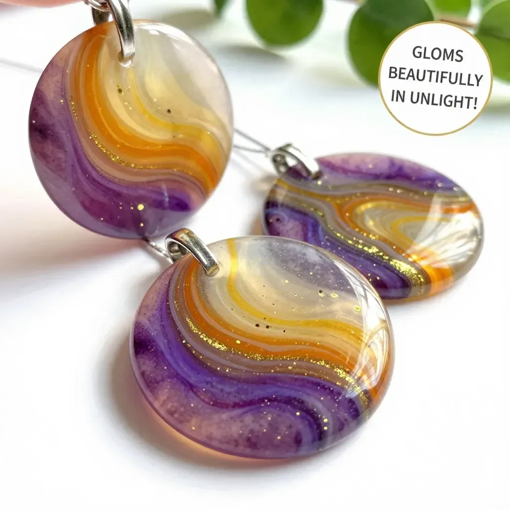 Colorful marbled crayon suncatchers hanging in a sunny window