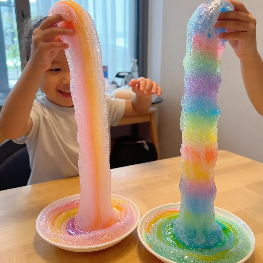 DIY Rainbow Bubble Activity