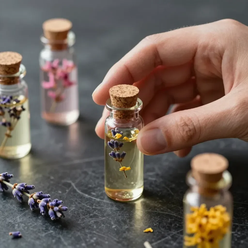 Dried Flower Bottles