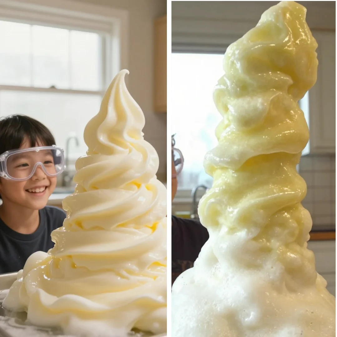 Elephant Toothpaste Experiment Becomes Cozy Joy