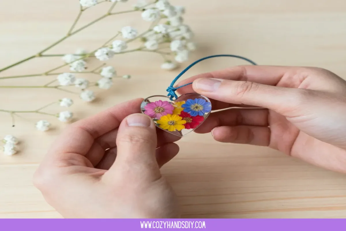 Flower Pendants Become Cozy Wearable Art