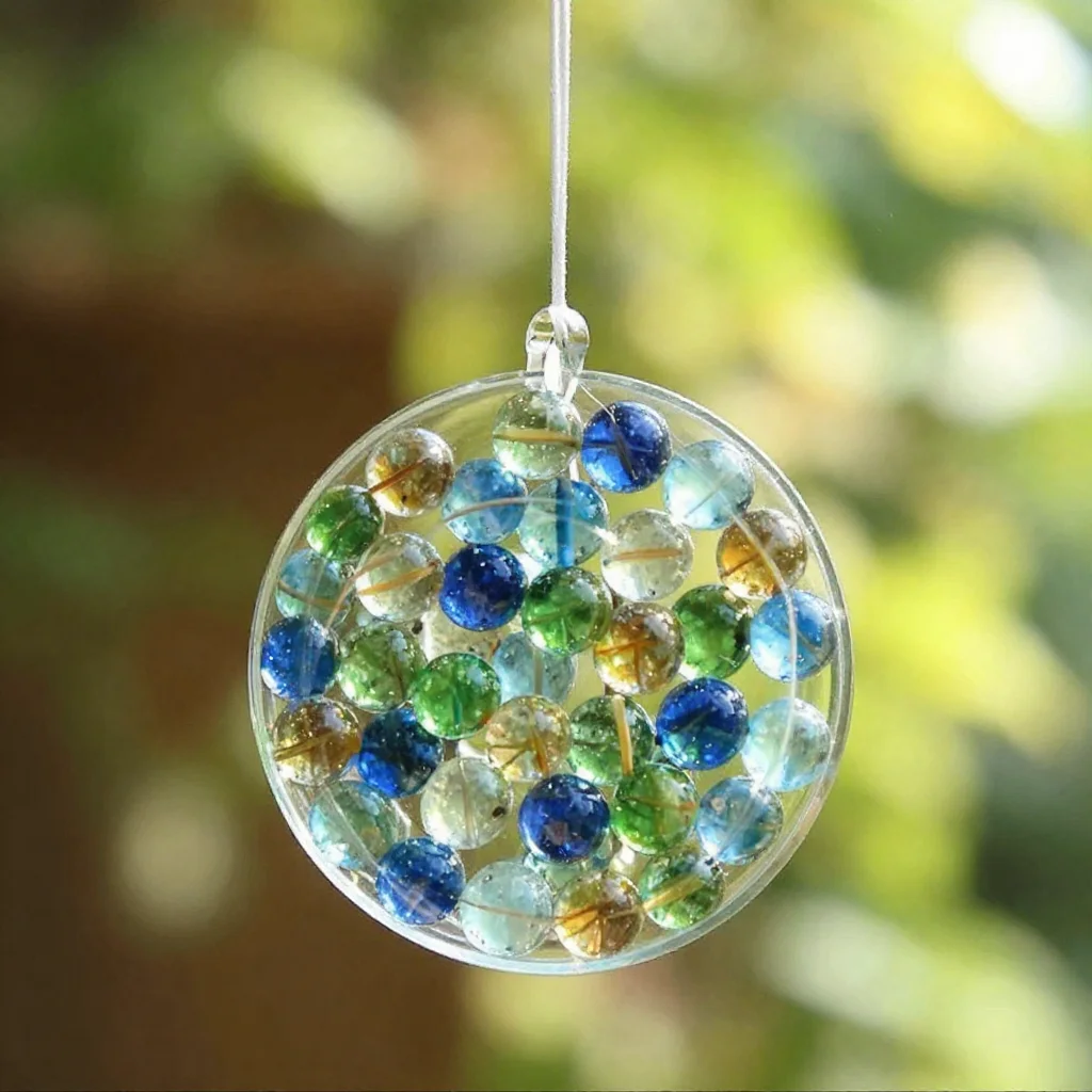 How to Make a Suncatcher with Glass Beads