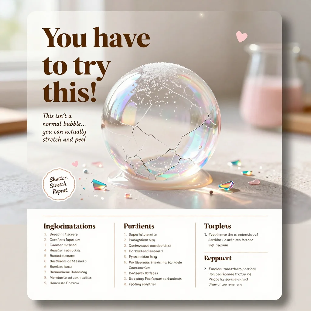 Irresistible Bubble Treat