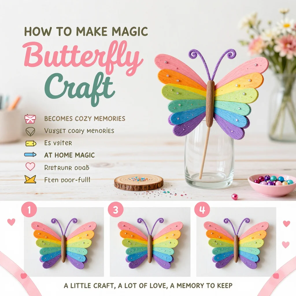 Irresistible Magic Butterfly Craft