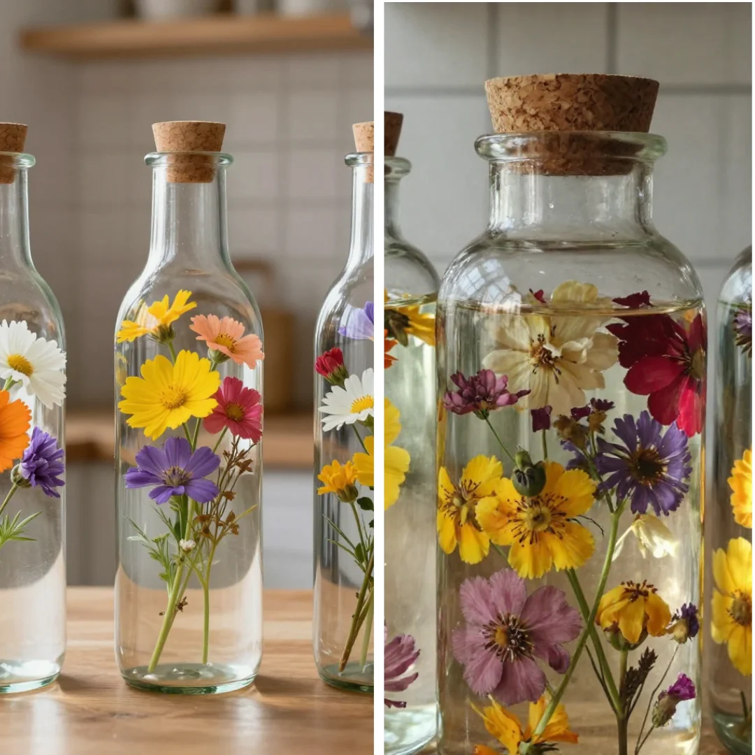 Preserving Flowers in Oil Becomes Calm