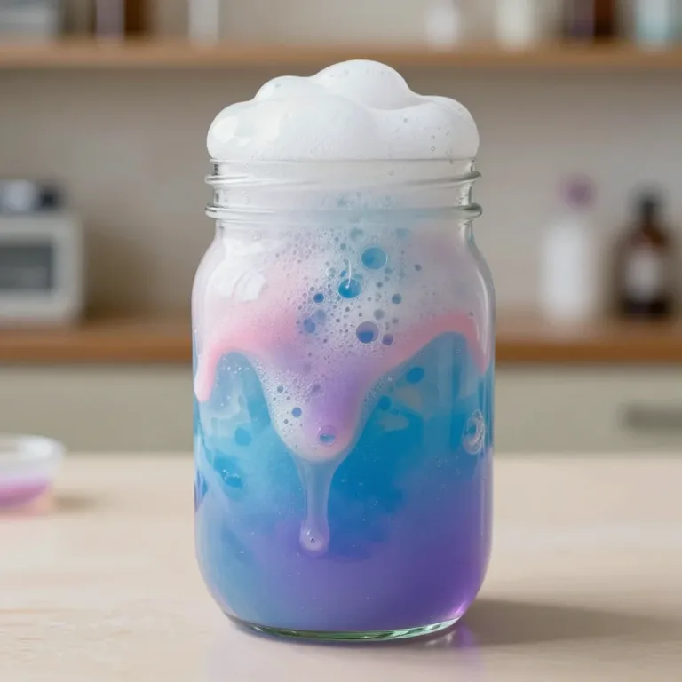 Calming Rain Cloud in a Jar craft for relaxation and stress relief