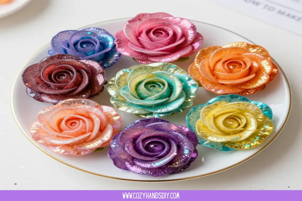 Rainbow Crystal Roses Turn Into Comfort