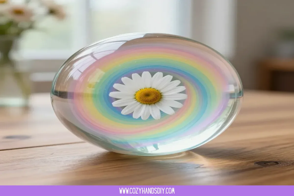 Rainbow Sugar Crystals Become Cozy Calm