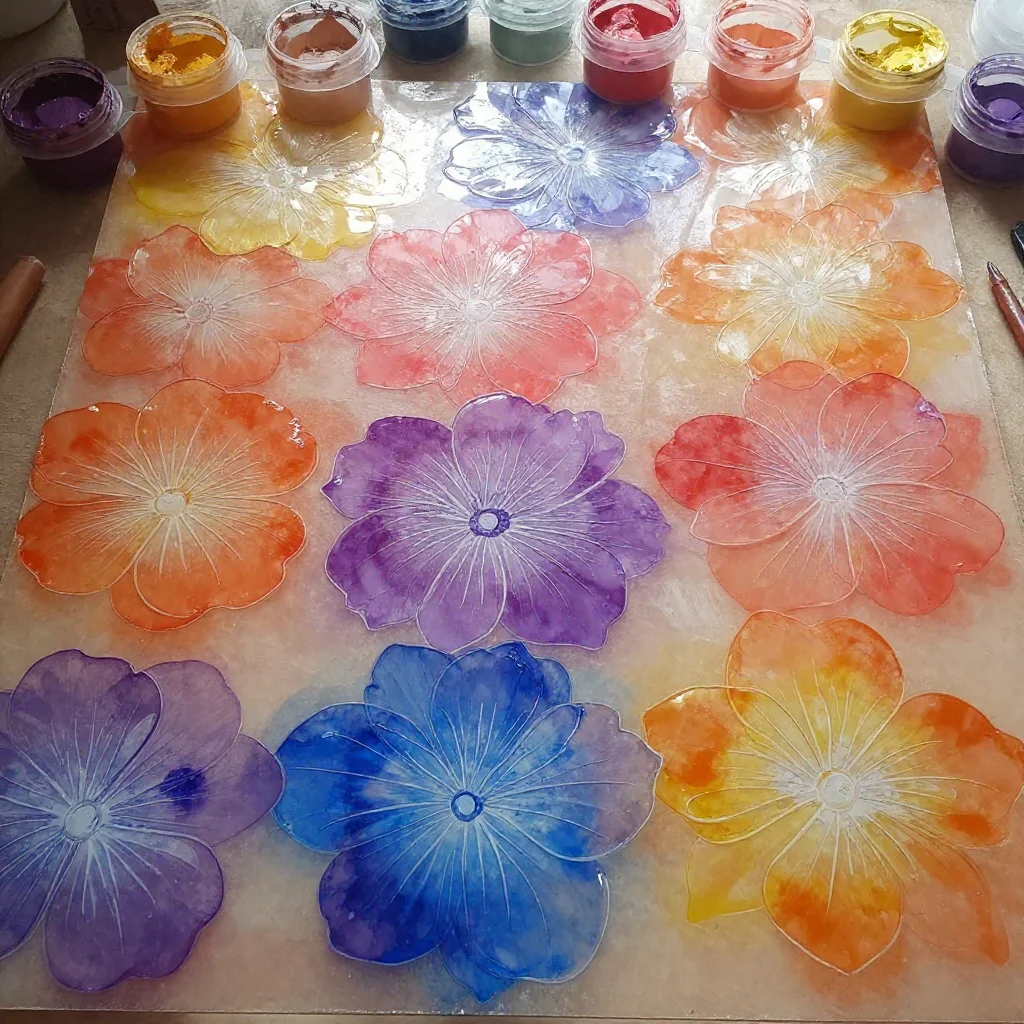 Sugar Water Painting for Kids