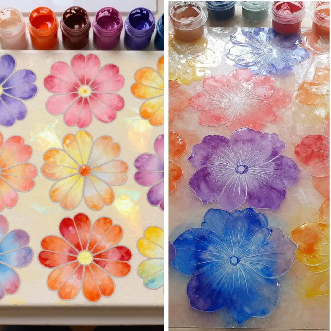 Sugar Water Painting for Kids Calm