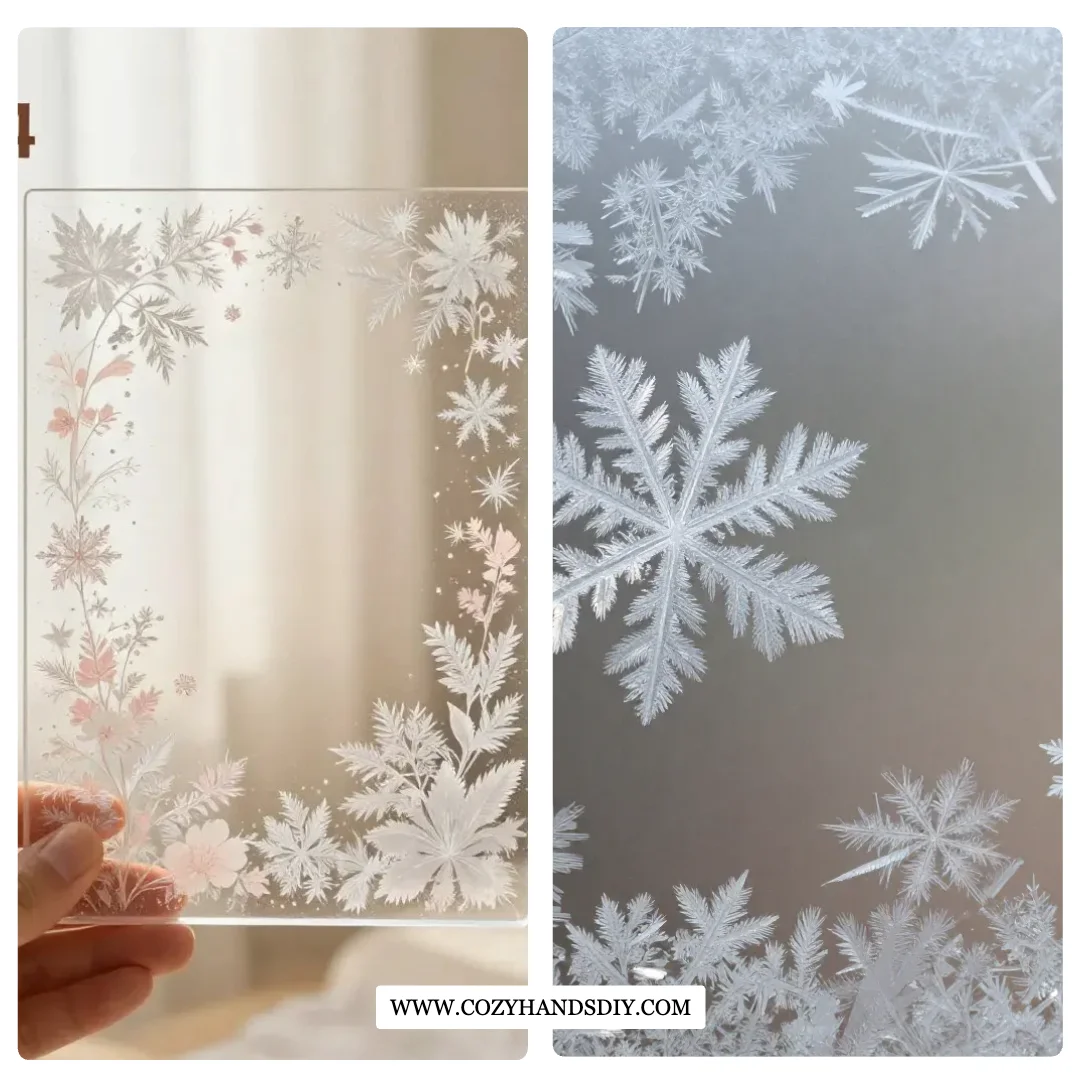 The Faux-Glass 'Epsom Salt' Window Crystals