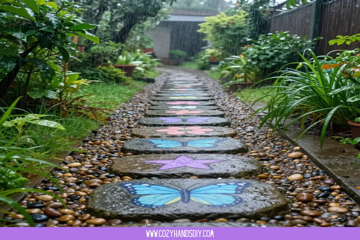The Rain Reveals Hidden Colors Calming