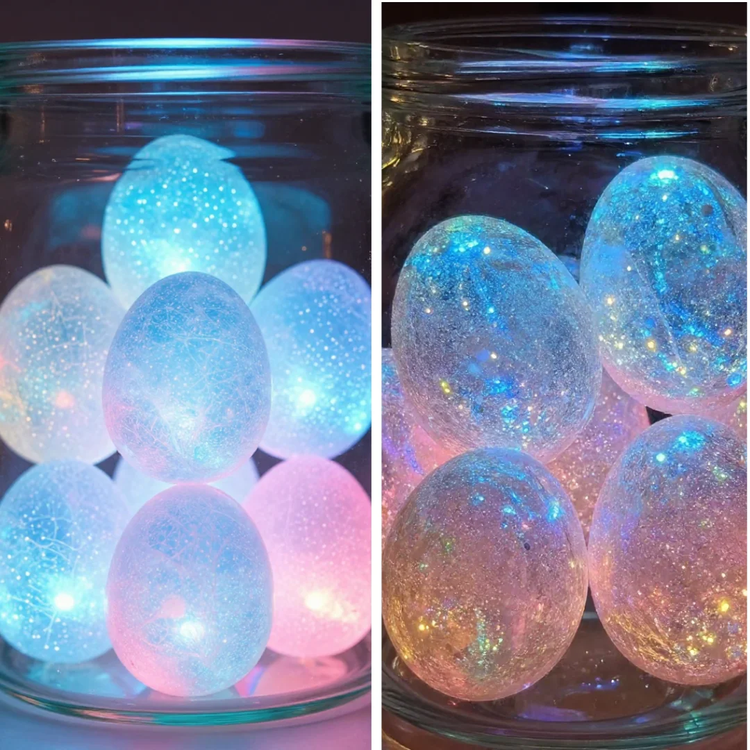 Translucent Eggs Become Calming Delights