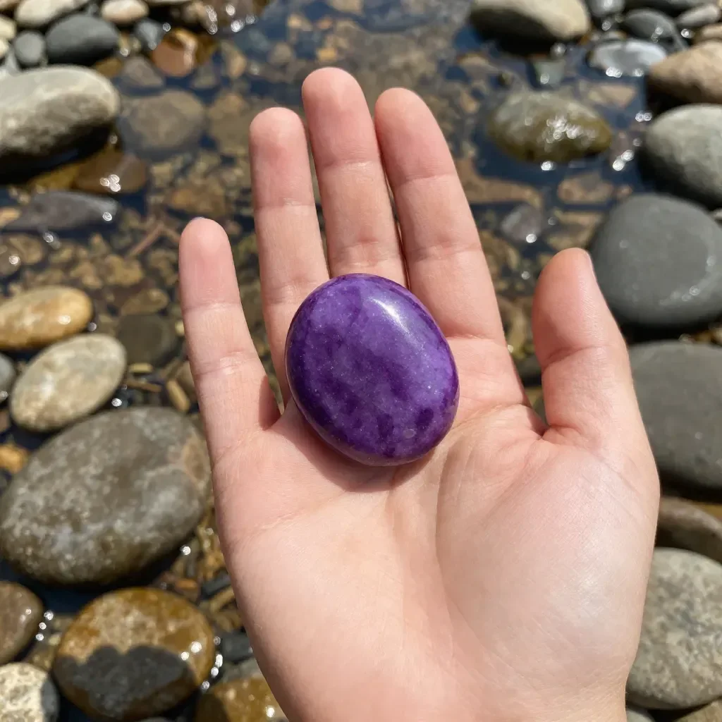 Worry Stones Transform Quiet Moments to English