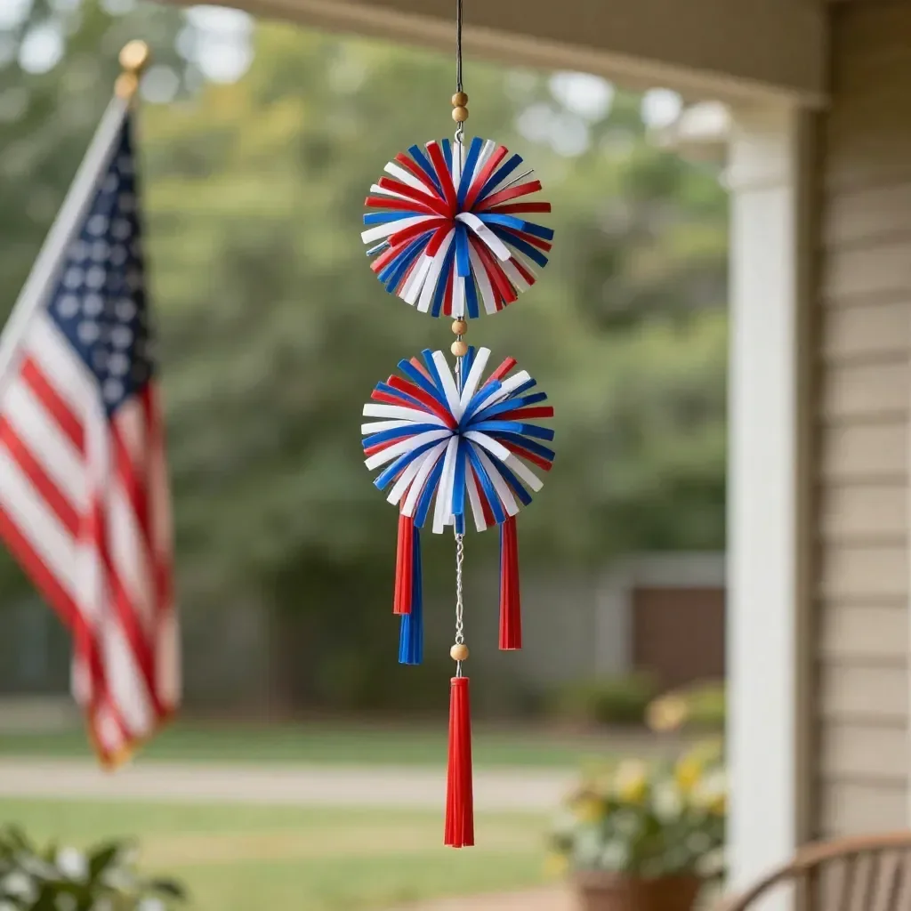4th of July Plastic Bottle Spinners