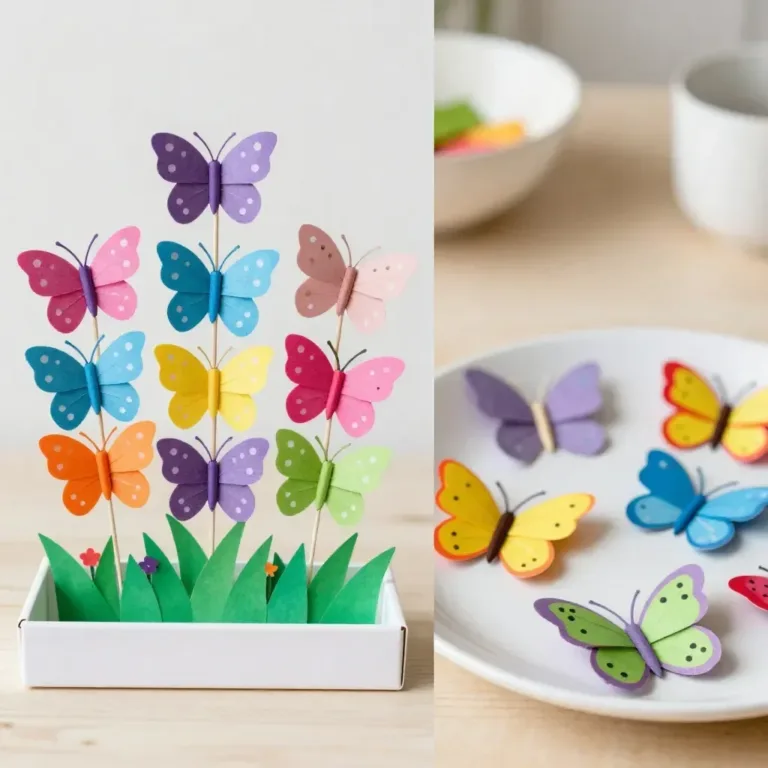 Colorful pasta butterflies served as a joyful delight in a vibrant dish