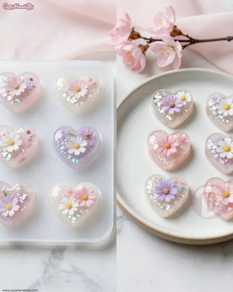 DIY Flower Heart Craft 6 DIY Flower Heart Craft