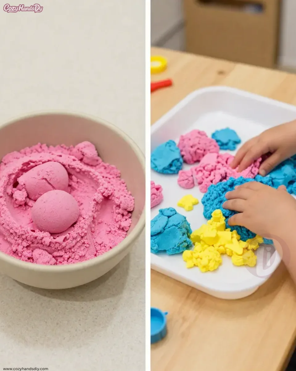 DIY Taste-Safe Sensory Sand