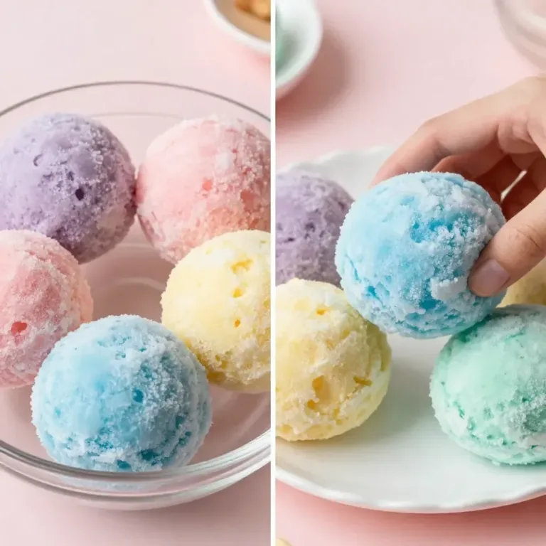 Cozy fluffy cloud dough for sensory play and creativity activities