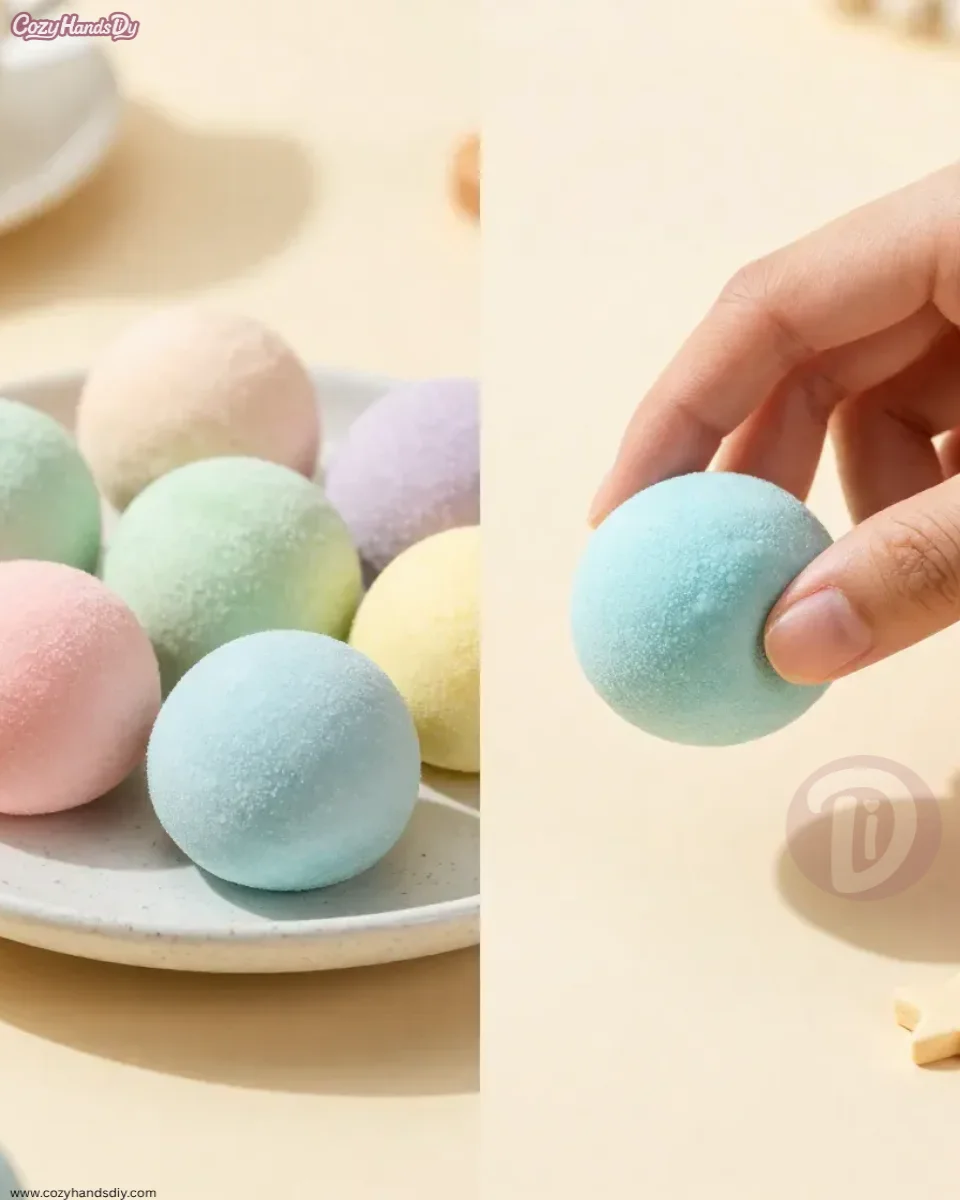 Fluffy Cloud Dough Becomes Cozy Joy
