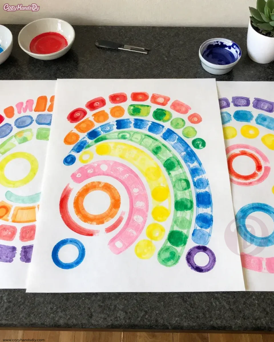 Giant Dot-Painting Activity Becomes Cozy