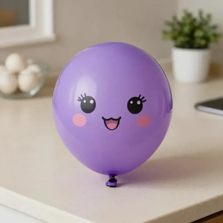 Easy cotton ball balloon squishies tutorial
