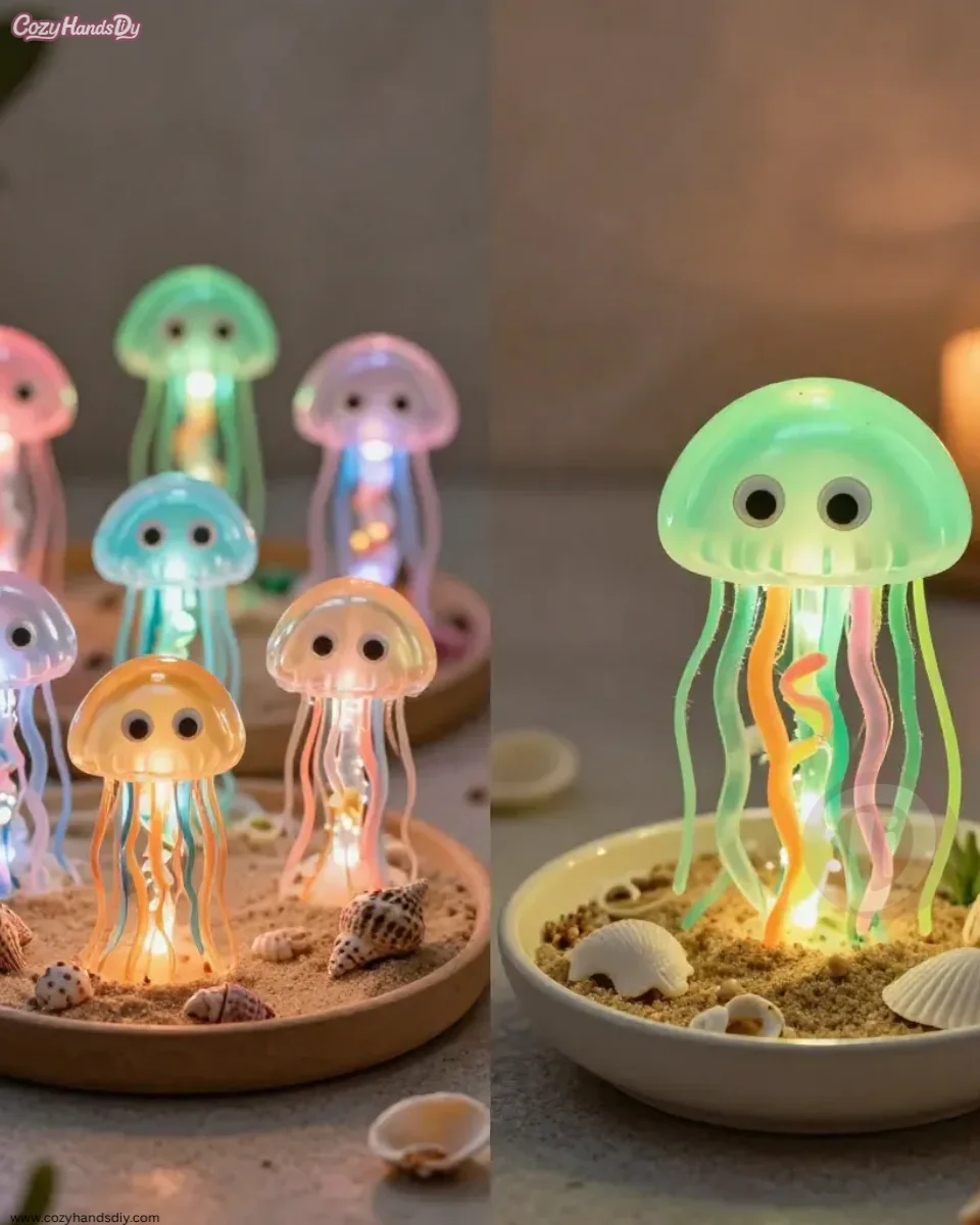 Magical Glowing Sea Creatures Become Cozy